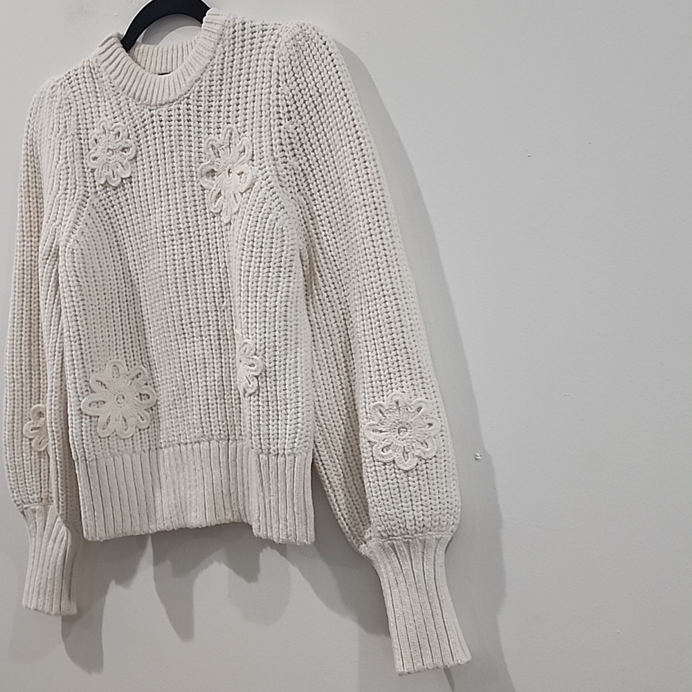 Rails Romy Crochet Daisy Sweater - Picture 5 of 12